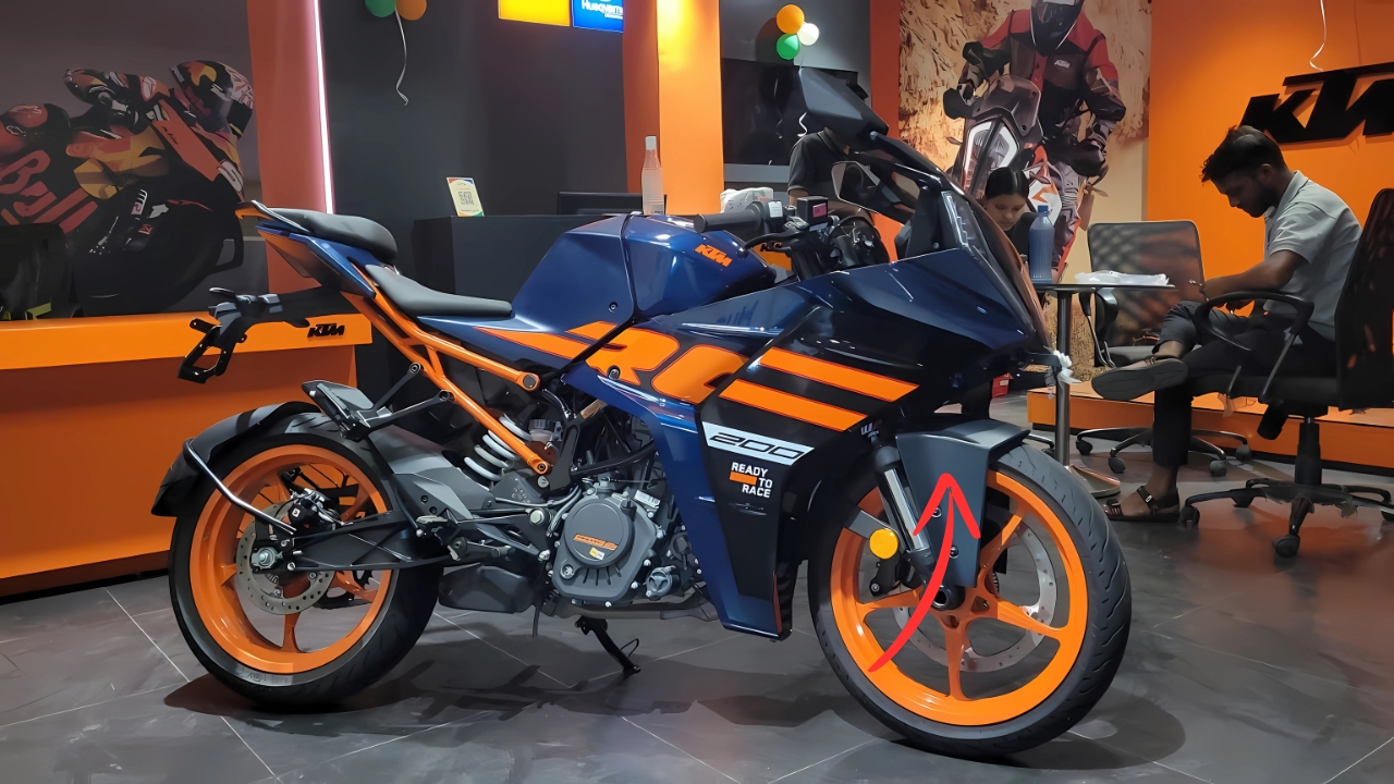 New KTM RC 200